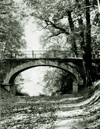 Суханово. Мост-виадук в парке